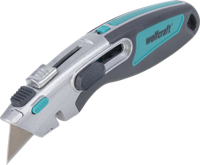 Wolfcraft professioneel dubbel veiligheidsmes | met trapeziummes | 1 stuk - 4106000