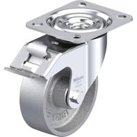 Blickle L-G 100G-FI Zwenkwiel met rem Wieldiameter: 100 mm Draagvermogen (max.): 200 kg 1 stuk(s)