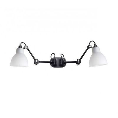 DCW Editions Lampe Gras N204 Double Round Wandlamp - Wit kunststof