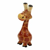 Houten Giraffe met Buikje S - thumbnail