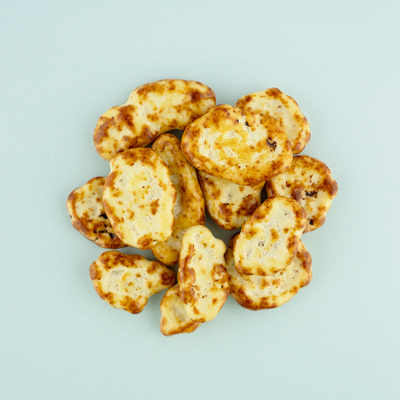 Chocolade bananenchips wit stroop / zeezout 300 gram