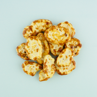 Chocolade bananenchips wit stroop / zeezout 300 gram