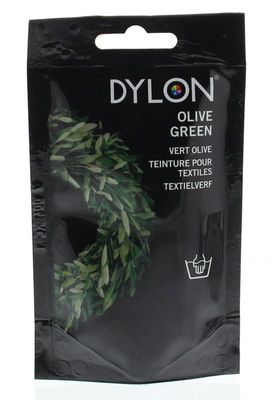 Dylon Handwas verf olive green 34 (50 gr)