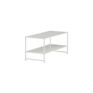 Fjôrd - Salontafel Wit 102cm - Staal