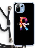 Abstract Spectrum: Xiaomi Mi 11 Lite Transparant Hoesje met koord
