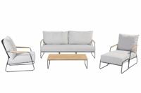 4SO Balade loungeset, Balade voetenbank en Verdi salon tafel