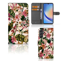 Samsung Galaxy A24 4G Hoesje Flowers - thumbnail