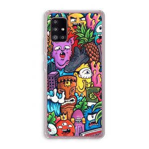 Vexx Mixtape: Samsung Galaxy A51 5G Transparant Hoesje