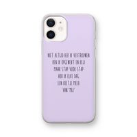 Zelfvertrouwen: iPhone 12 mini Transparant Hoesje