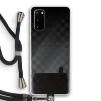 Musketon Halftone: Samsung Galaxy S20 Transparant Hoesje met koord