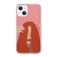 Woke up like this: iPhone 13 mini Transparant Hoesje