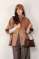 Max Mara jas Bruin , Beige Kasjmier 2424736121600 - thumbnail