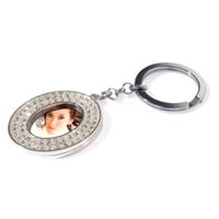 Erno Sleutelhanger Glamour diamond oval