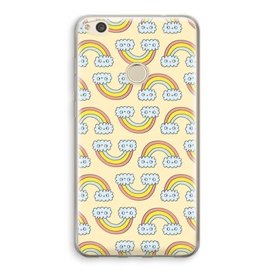 Regenboog: Huawei Ascend P8 Lite (2017) Transparant Hoesje