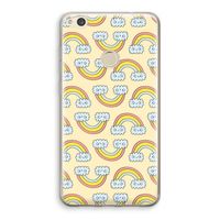Regenboog: Huawei Ascend P8 Lite (2017) Transparant Hoesje