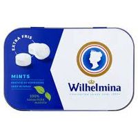 Wilhelmina Pepermunt Wilhelmini Pepermunt Mints Blikje 50 Gram - thumbnail