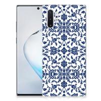 Samsung Galaxy Note 10 Plus | TPU Case | Flower Blue