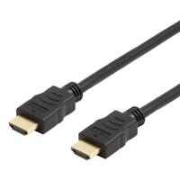 Deltaco Hoge-Snelheid HDMI 2.0 Kabel met Ethernet - 1m - Zwart - thumbnail