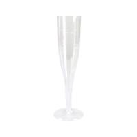 Depa plastic champagneglas glashelder (100x 100ml)