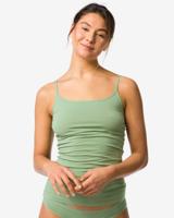 HEMA Dameshemd katoen spaghettibandjes groen (groen)