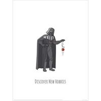 Kunstdruk Star Wars Vaders Boredom Busting Ideas Discover New Hobbies 30x40cm