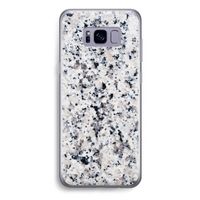 Gespikkelde marmer: Samsung Galaxy S8 Plus Transparant Hoesje
