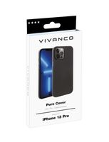 Vivanco Pure Backcover Apple iPhone 13 Pro Zwart Inductieve lading, Stootbestendig - thumbnail