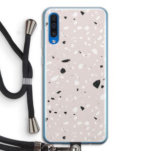 Terrazzo N°20: Samsung Galaxy A50 Transparant Hoesje met koord