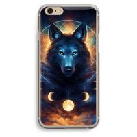Wolf Dreamcatcher: iPhone 6 / 6S Transparant Hoesje