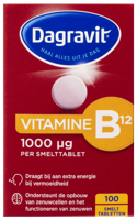 Dagravit Vitamine B12 1000 mcg Smelttabletten - thumbnail