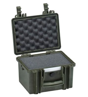 Explorer Cases 2214 koffer groen met plukschuim