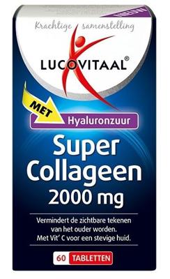 Lucovitaal Voedingssupplementen Super Collageen 2000mg Tabletten Sterke Botten 60Tabletten