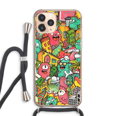 Vexx City: iPhone 11 Pro Max Transparant Hoesje met koord