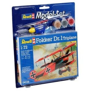 Fokker DR.1 Triplane Fixed-wing aircraft model Montagekit 1:72