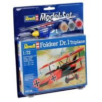 Fokker DR.1 Triplane Fixed-wing aircraft model Montagekit 1:72 Fokker DR.1 Triplane Fixed-wing aircraft model Montagekit 1:72