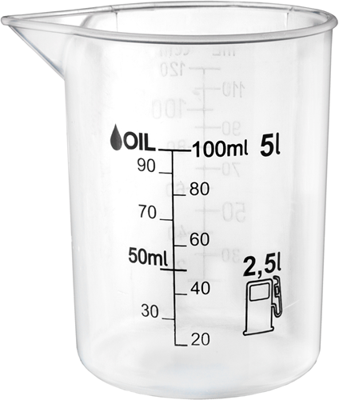 Connex mengbeker voor tweetakt 120ml - cox591212