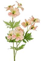 Geranium ooievaarsbek peach kunstbloem zijde nepbloem - Driesprong collection