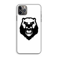 Angry Bear (white): iPhone 11 Pro Max Tough Case