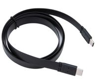 Akasa AK-CBUB46-10BK USB-kabel 1 m USB 3.2 Gen 2 (3.1 Gen 2) USB C Zwart - thumbnail