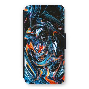 Black Unicorn: iPhone 12 Pro Max Flip Hoesje