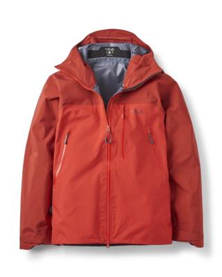 Rab Latok Mountain GTX Hardshell Jas Heren Tuscan Red/Dark Horizon MED