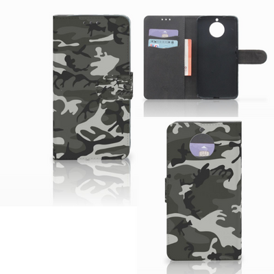 Motorola Moto G5S Plus Telefoon Hoesje Army Light