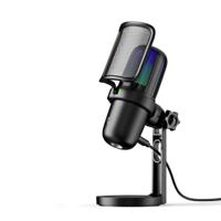 Nedis Streaming- en Gamingmicrofoon | Gebruikt voor: Desktop / Notebook | USB Type-A | Aan/uit knop | POP Filter - GSMIC210BK Nedis Streaming- en Gamingmicrofoon | Gebruikt voor: Desktop / Notebook | USB Type-A | Aan/uit knop | POP Filter - GSMIC210BK