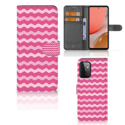 Samsung Galaxy A72 | Telefoon Hoesje | Waves Pink