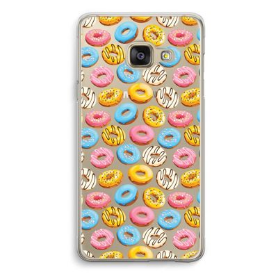 Pink donuts: Samsung A3 (2017) Transparant Hoesje