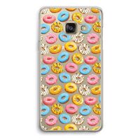 Pink donuts: Samsung A3 (2017) Transparant Hoesje