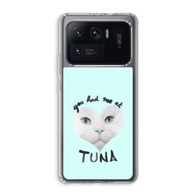You had me at tuna: Xiaomi Mi 11 Ultra Transparant Hoesje
