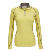 LeMieux Climate Base Layer techshirt geel maat:l - thumbnail