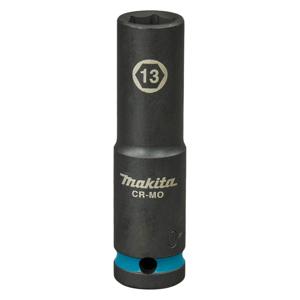 Makita E-16449 Impact Black Krachtdop 1/2" lang | 13 mm