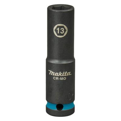 Makita E-16449 Impact Black Krachtdop 1/2" lang | 13 mm